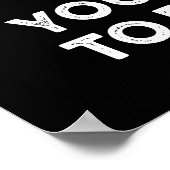 You've Gourd To Be Kidding Veggie Pun Dark BG ポスター (角)