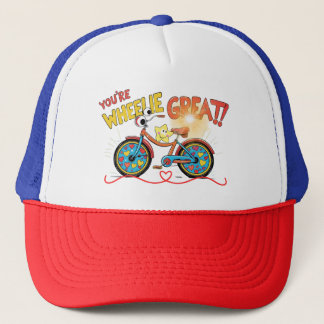 Yoy are Wheely great funny hat キャップ