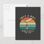 Yoyo boy ポストカード (正面/裏面)