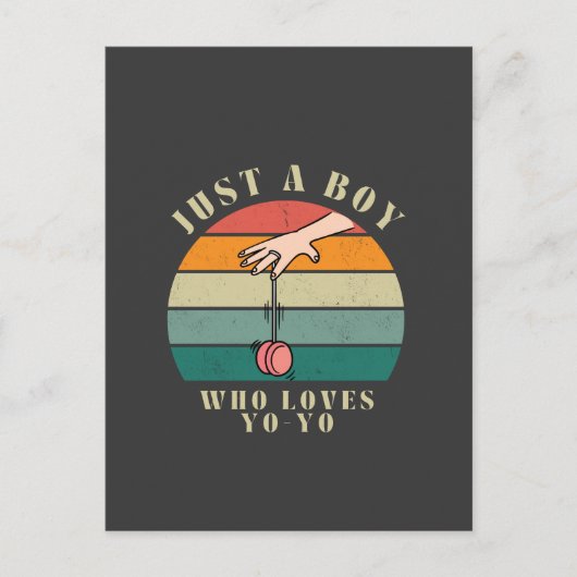 Yoyo boy ポストカード (正面)