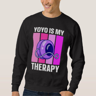YoYo Is My Therapy Retro Yo Yo スウェットシャツ