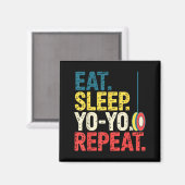 Yoyo Player Yo-yo Enthusiast  マグネット (正面/裏面)