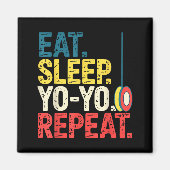 Yoyo Player Yo-yo Enthusiast  マグネット (正面)