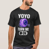 YoYo Turn Me On Yo-Yo Tシャツ (正面)