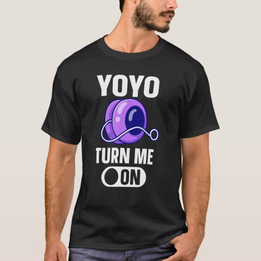 YoYo Turn Me On Yo-Yo Tシャツ (正面)