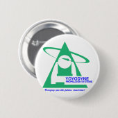 Yoyodyneの推進力のTシャツ 缶バッジ (正面&裏面)