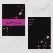 Yozakura (夜桜)カード 名刺 (正面/裏面)