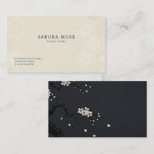 Yozakura Business Card – Night Sakura Premium 