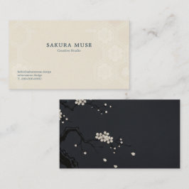 Yozakura Business Card – Night Sakura Premium  名刺