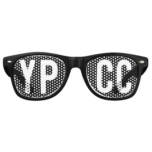YPCCパーティーシェード レトロサングラス (正面)