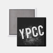 YPCCマグネット2" x 2" マグネット (正面/裏面)