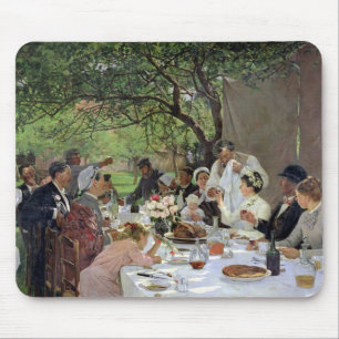 Yport 1886年の結婚式の食事 マウスパッド