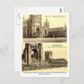 Ypres,ベルギー – WW1ボンバルポストカード ポストカード (正面/裏面)