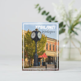 Ypsilanti Michigan Depot Town Postcard ポストカード
