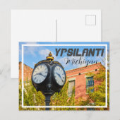 Ypsilanti Michigan Depot Town Postcard ポストカード (正面/裏面)