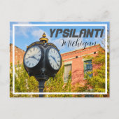 Ypsilanti Michigan Depot Town Postcard ポストカード (正面)