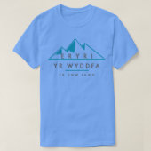 Yr Wydfa Yr Enw Iawn Tシャツ (デザイン正面)