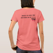 YSC The Girl Tシャツ (裏面)