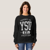 YSU Retro Athletic Property Dept  1 スウェットシャツ (正面フル)