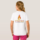 YTHFIREユースガール Tシャツ (裏面フル)
