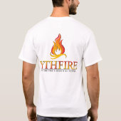 YTHFIRE Tシャツオス Tシャツ (裏面)