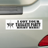 YTPのバンパーステッカー バンパーステッカー (車上)