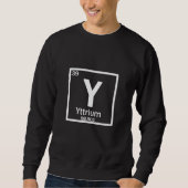 Yttrium Y chemical element スウェットシャツ (正面)