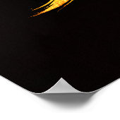 Yu (勇) – One of the Seven Virtues of Bushidō  ポスター (角)