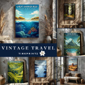 Yuanyang Rice Terraces China Travel Poster Canvas キャンバスプリント