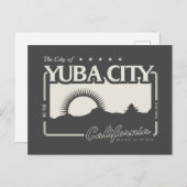 YUBA CITY - SUTTER CALIFORNIA ポストカード (正面/裏面)
