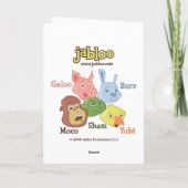 Yubiのバースデー・カード カード (裏面)