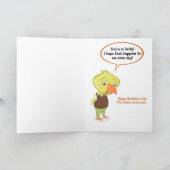 Yubiのバースデー・カード カード (内部)