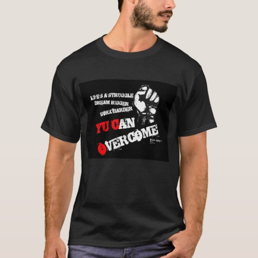 YUCANOVERCOME Tシャツ (正面)