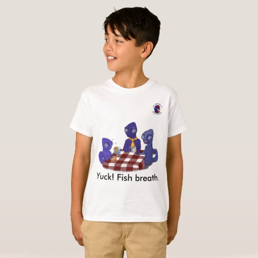 Yuck! 魚の呼吸 tシャツ (正面フル)