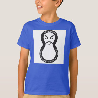 YuckyピーナツshirtKeep託児所で安全なあなたの子供 Tシャツ
