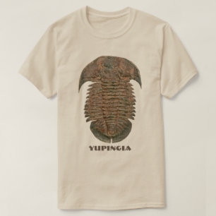 Yuepingiaの化石Trilobite Tシャツ