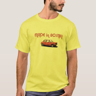 Yugoはボスニアで作りました Tシャツ