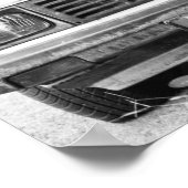 Yugo, old yugoslavian car luggage ポスター (角)