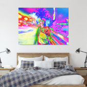 Yuji in Santa Monica キャンバスプリント (インサイチュ (寝室))