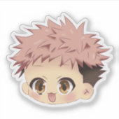 Yuji inspired chibi シール (正面)