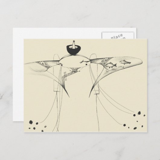 Yuki Astridはがき ポストカード (正面/裏面)