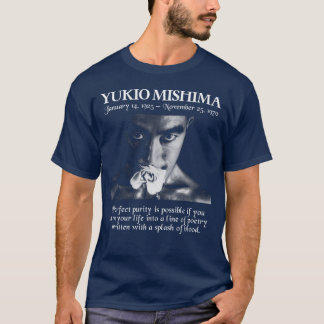 Yukio Mishima vintage girl Tシャツ