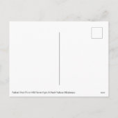 Yukon' Best Flour Mill Neon Sign At Dusk  シーズンポストカード (裏面)