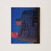 Yukon' Best Flour Mill Neon Sign At Dusk  ジグソーパズル (縦)