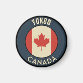 Yukon Canada マグネット (正面)