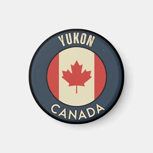 Yukon Canada マグネット (正面)