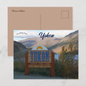 Yukon Canada Larger Than LIfe ポストカード (正面/裏面)