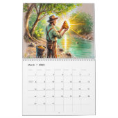 Yukon Gold Rush – A Pastel Journey カレンダー (3月 2026)