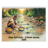 Yukon Gold Rush – A Pastel Journey カレンダー (カバー)