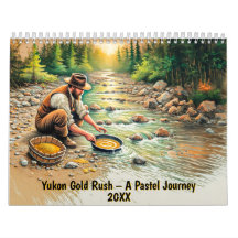Yukon Gold Rush – A Pastel Journey